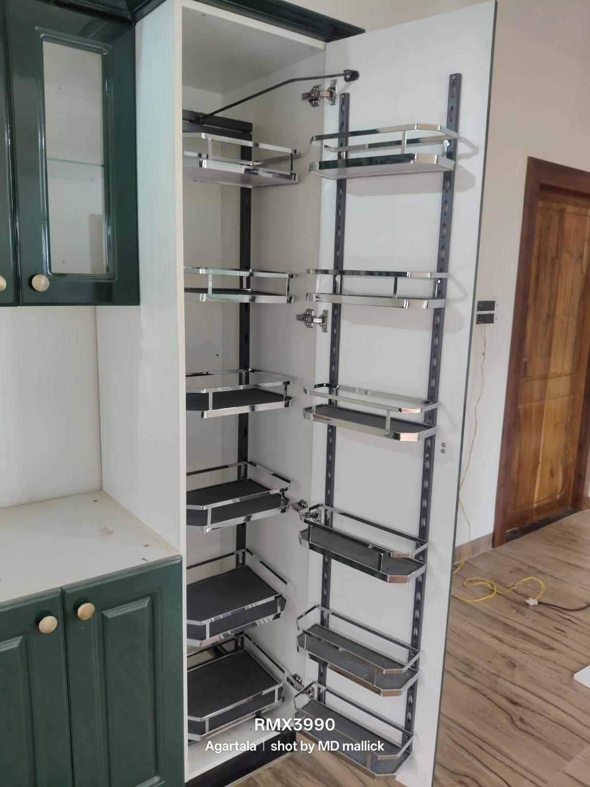 Custom pull-out storage solution